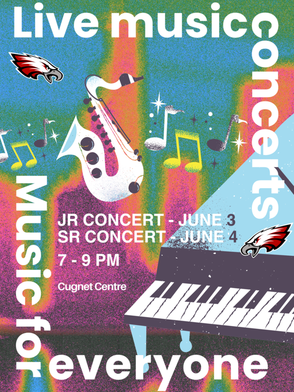 June 3 and 4: Spring Music Concerts