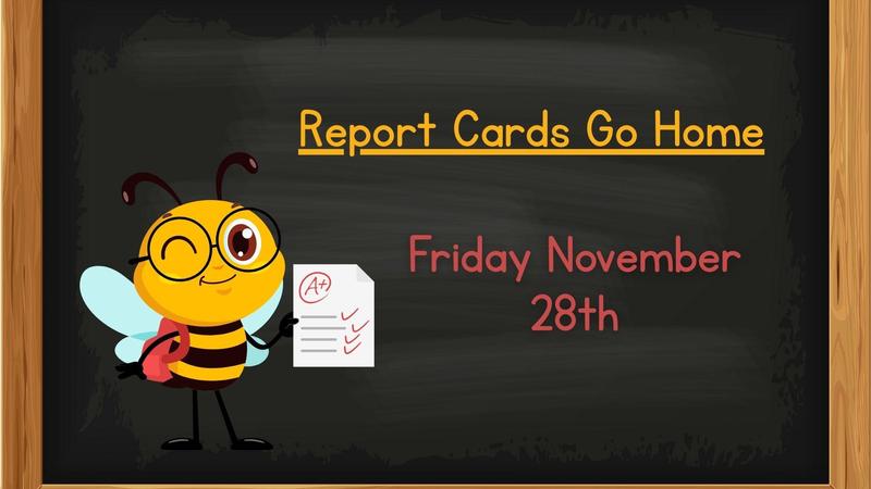 Report Cards Go Home Friday November 28th Featured Photo