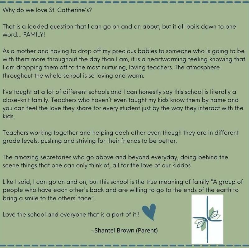 St Catherine Catholic School