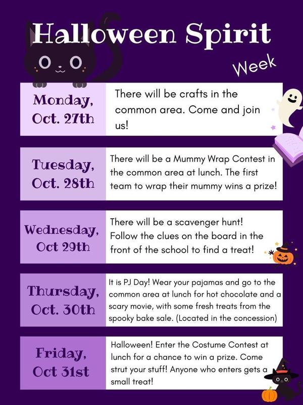 Halloween Week at PMSS