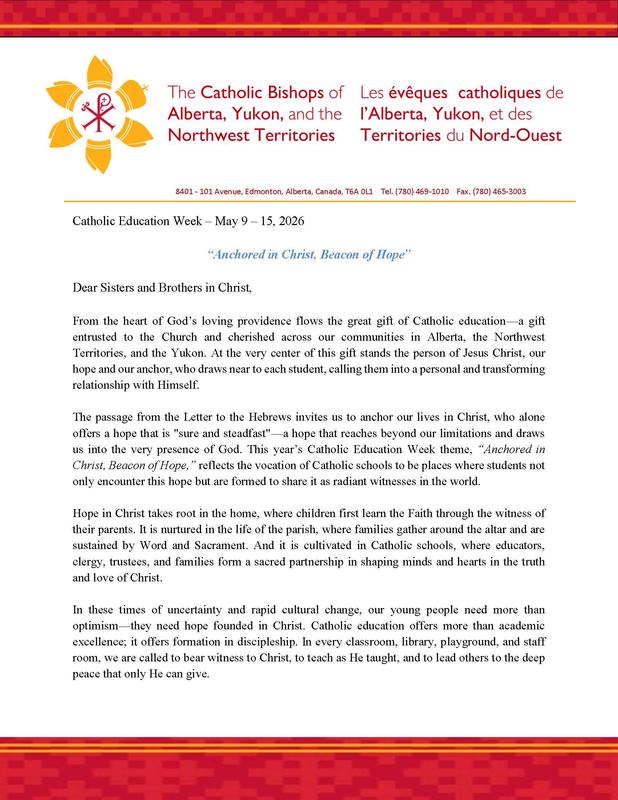 Catholic Education Week – May 9 – 15, 2026 Featured Photo