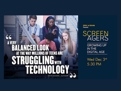 Sea to Sky School District Parent Advisory Council Presents: Screenagers - Growing Up in the Digital Age Featured Photo