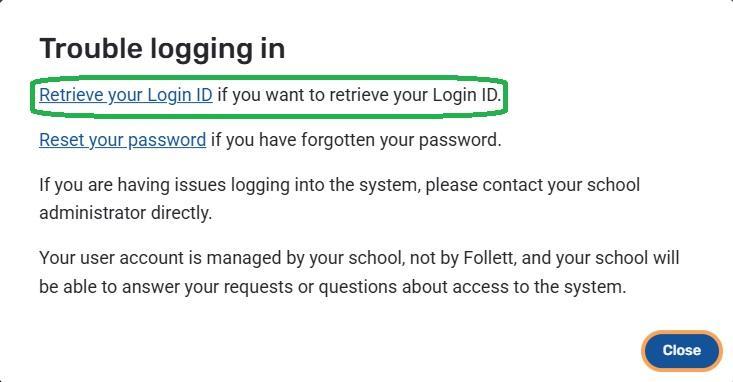 Trouble Logging In Login ID Recovery