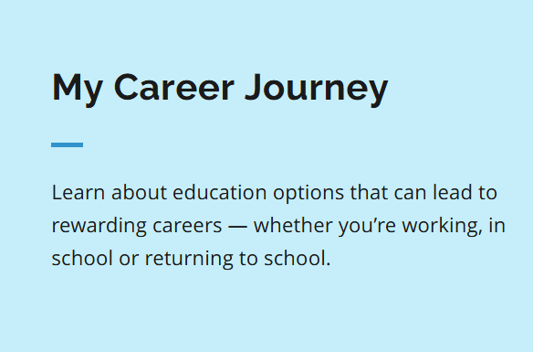 career journey
