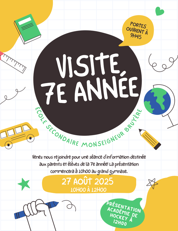 Accueil des 7e