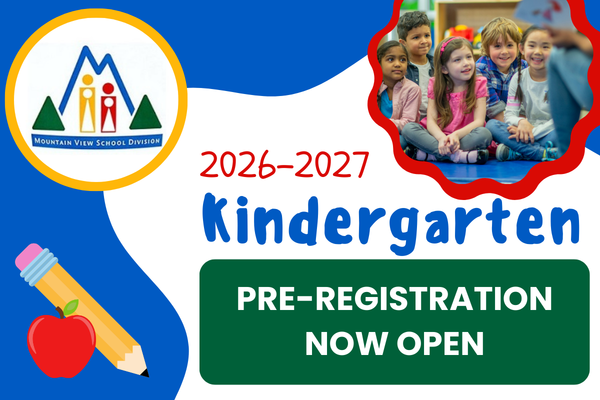 Kindergarten Pre-Registration advertisement.