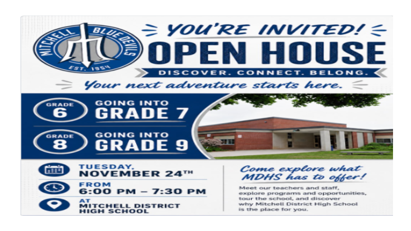MDHS Open House - Nov 24/2026