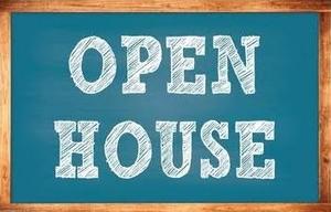 open house  sign