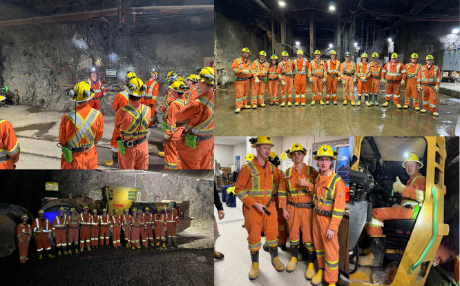 underground mine tour