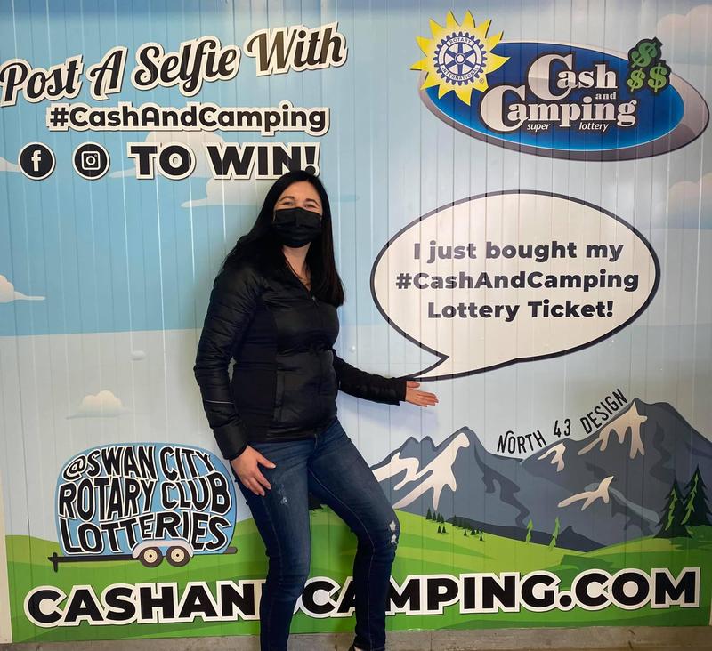 Swan City Rotary Club Lotteries - Cash and Camping Featured Photo