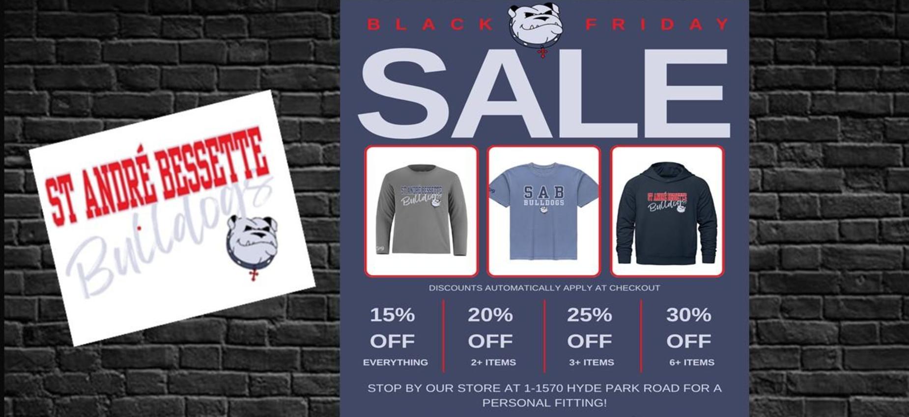 Spiritwear Black Friday Sale