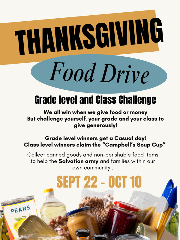 Thanksgiving Food Drive Featured Photo
