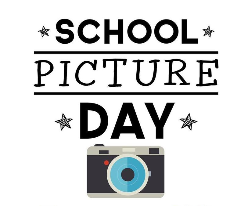The words School Picture Day with a camera underneath
