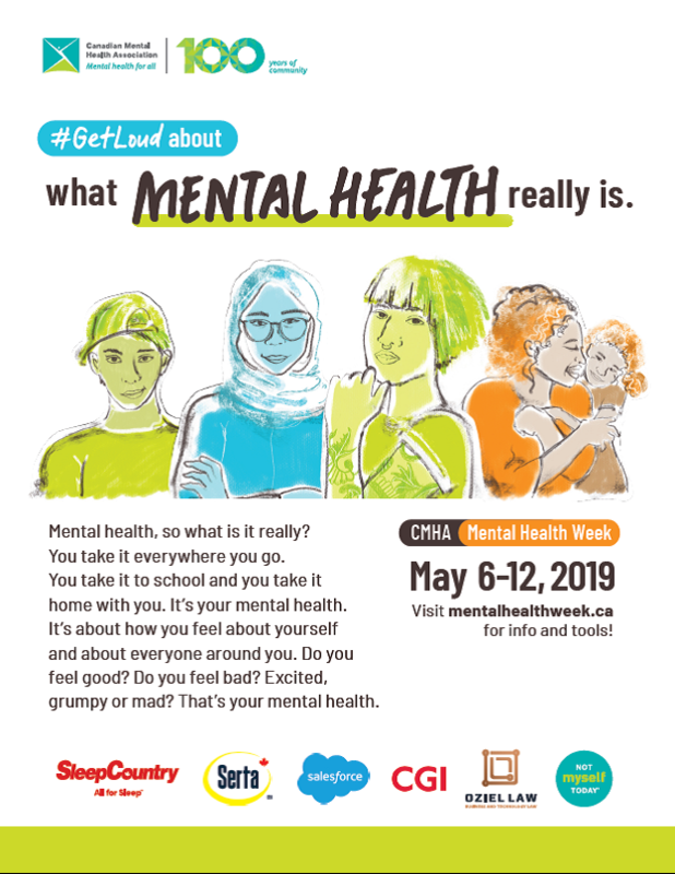 # Get Loud About what MENTAL HEALTH really is.