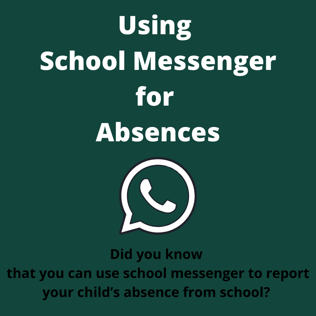 Using School Messenger for Absences St. John Catholic High School