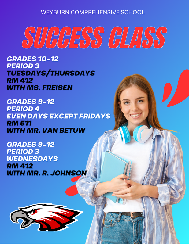 SUCCESS CLASS: UPDATED OPTIONS