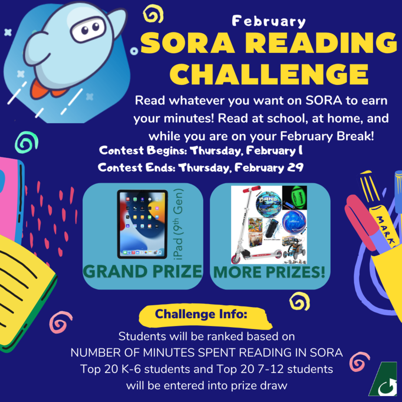 Sora Reading Challenge Winners
