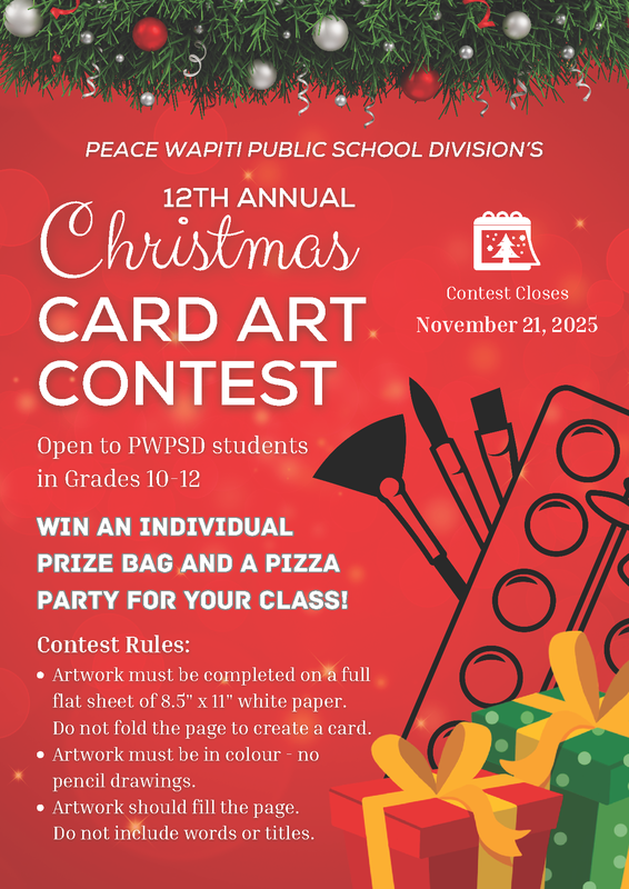 PWPSD 12th Annual Christmas Card Contest! Featured Photo