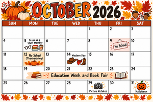 October Calendar