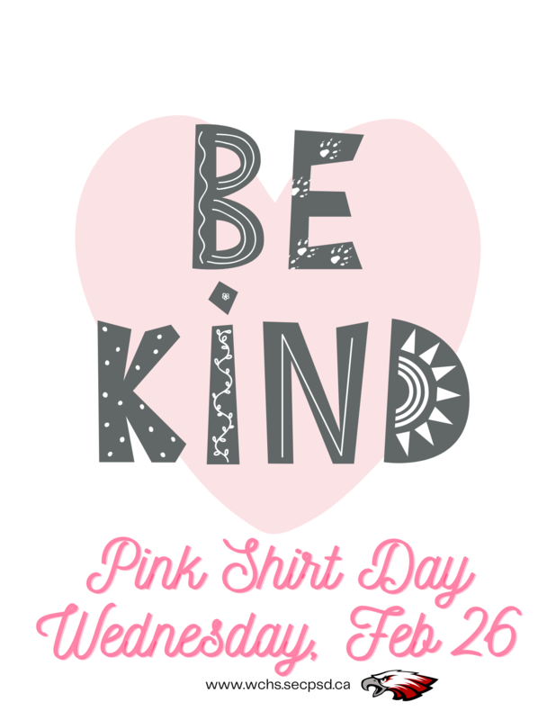 Feb 26: Be Kind / Pink Shirt Day