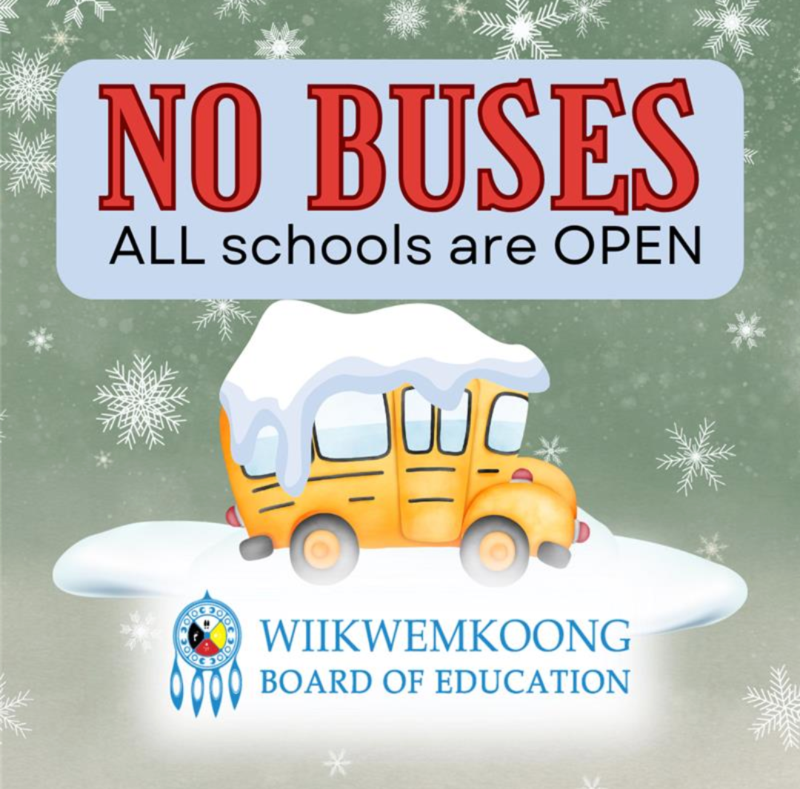 NO MORNING BUSES - ALL SCHOOLS ARE OPEN. Featured Photo