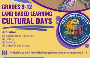 Land based cultural learning