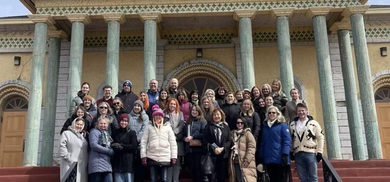 Ukrainian teachers from across the province gathered in Cooks Creek, for an day of collaboration and learning.