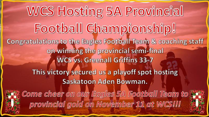 Eagles Football Team Moves on to Provincial Final!