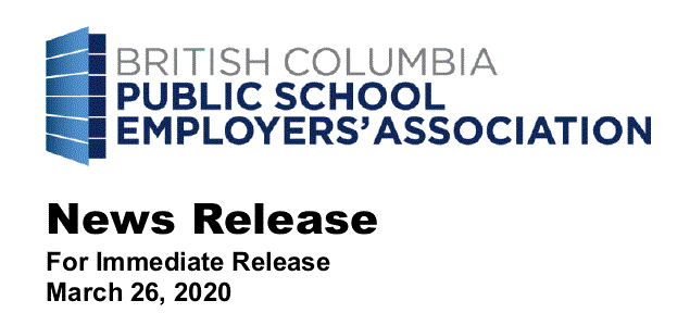 BCPSEA March 26, 2020 News Release. Click here for information! Featured Photo