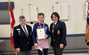 Gold in Zone Public Speaking Competition