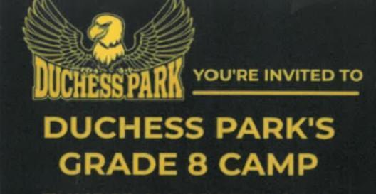 Grade 8 Camp