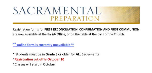 sacramental Preparation