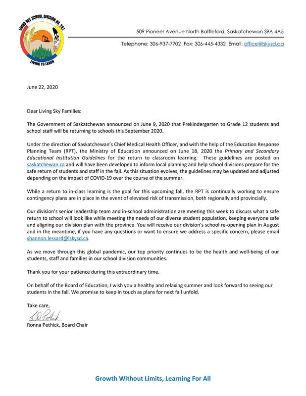 Letter to Parents Featured Photo
