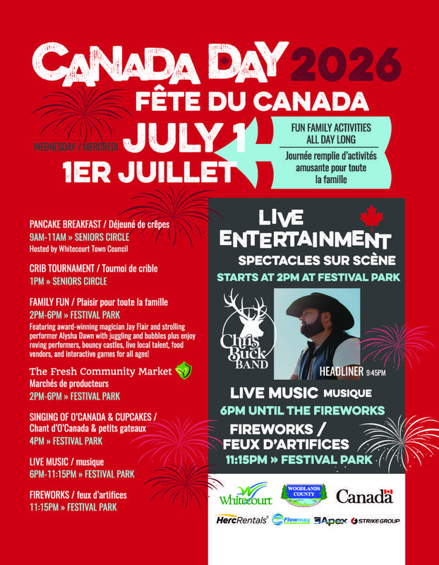 Whats Happening in Whitecourt this summer..... Featured Photo