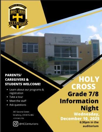 Gr 7/8 Open House
