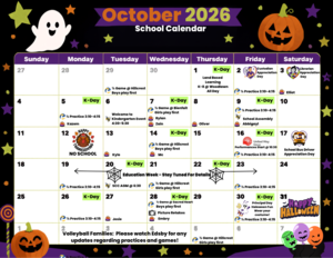 October Calendar