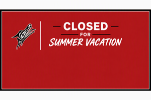 Closed for summer