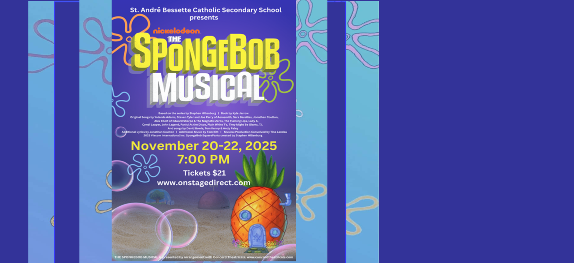 spongebob the musical