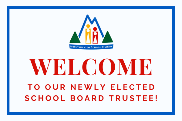 Welcome new school board trustee