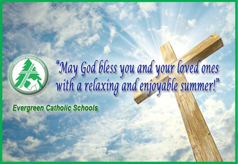 Summer message with cross