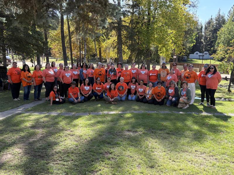 Orange Shirt Group Picture