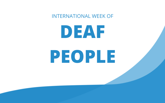 International Week of Deaf People