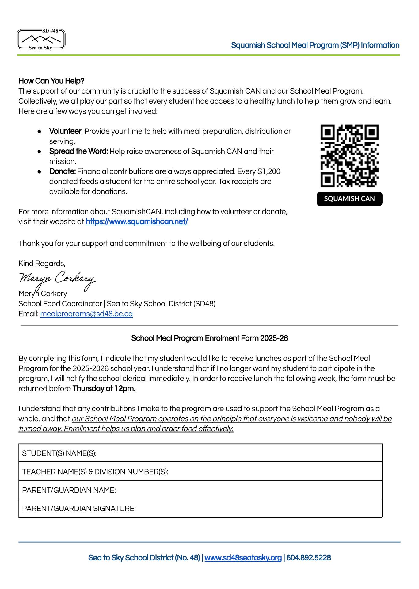 SMP Parent Letter Page 2