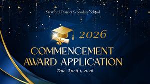commencement award application due April 1