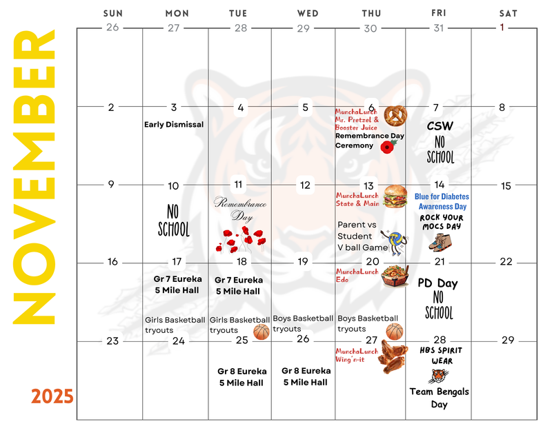 Nov 2025 Calendar