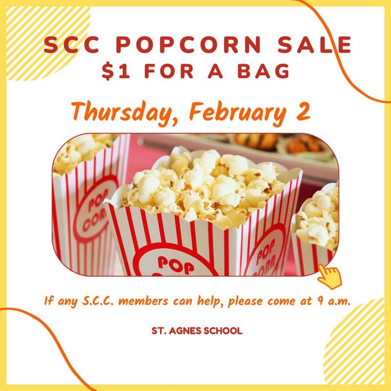 SCC Popcorn Sale Featured Photo
