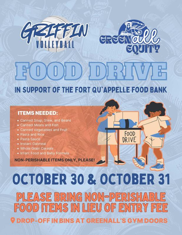 food drive volleyball