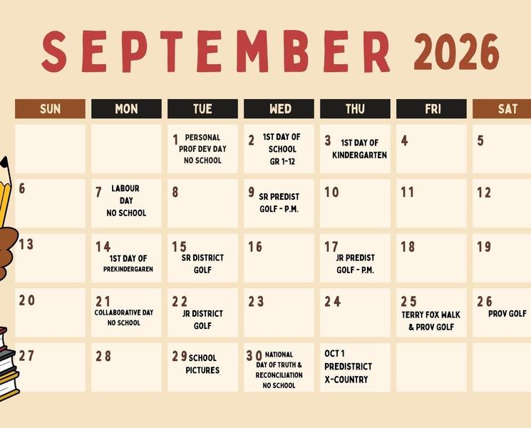 September Calendar