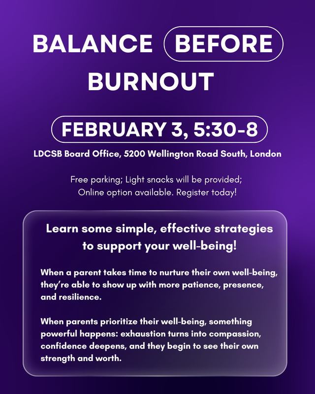 Balance Before Burnout