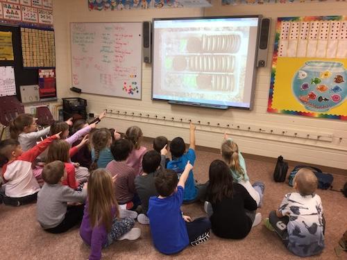 Students in numeracy class.